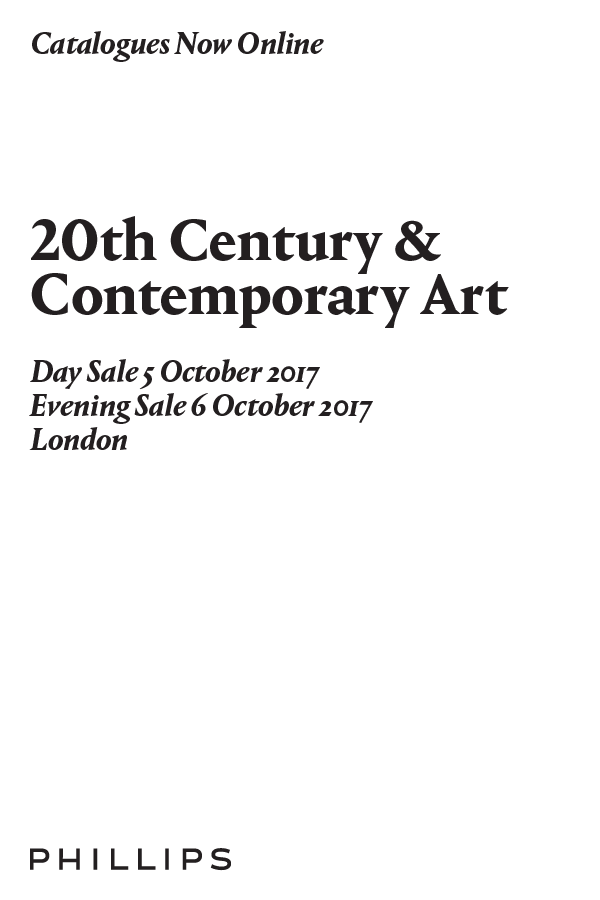 Catalogues Now Online: 20th Century & Contemporary Art, London