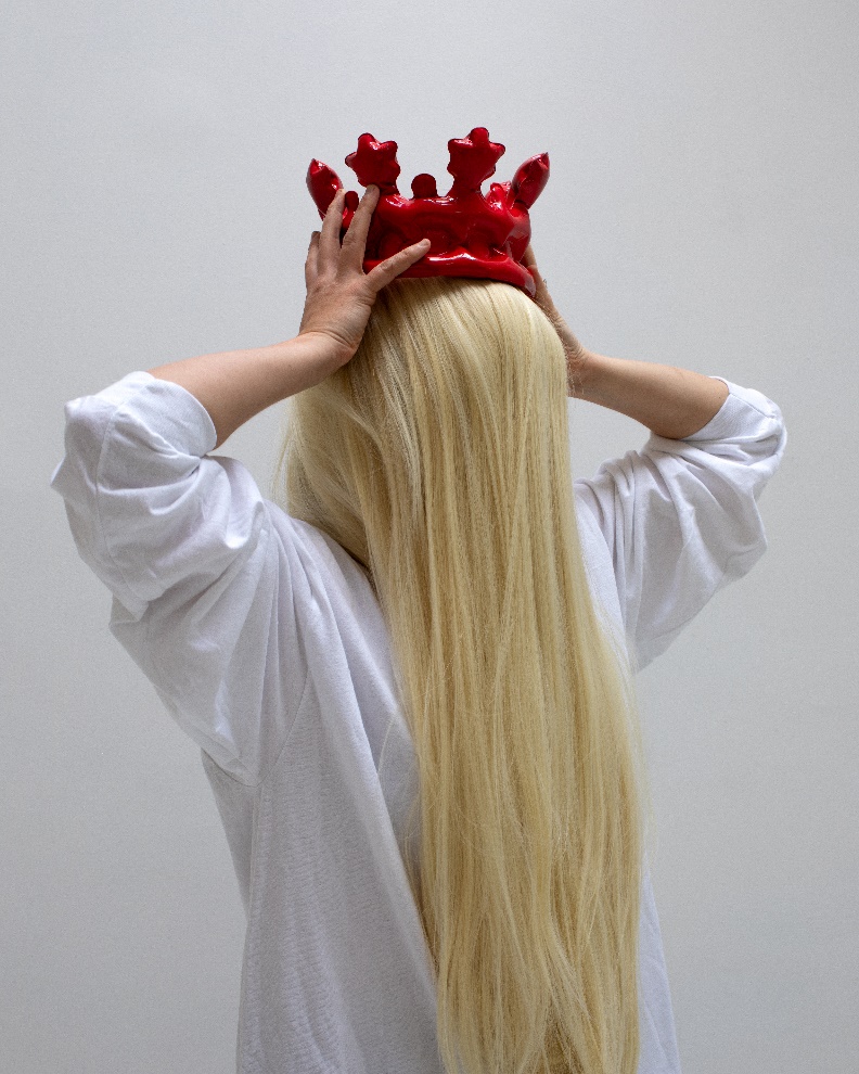 Mini Queen of Hearts Costume Crown